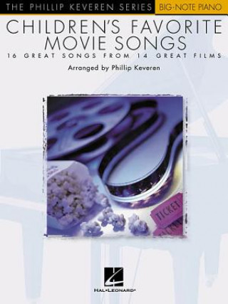 Knjiga Children's Favourite Movie Songs Hal Leonard Corp