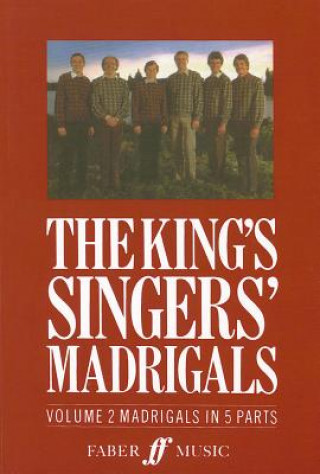 Książka King's Singers Madrigals S. Carrington