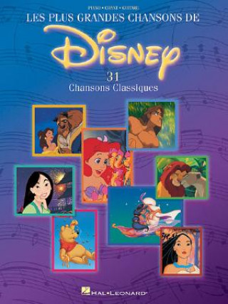 Könyv Plus Grandes Chansons De Disney Hal Leonard Corp