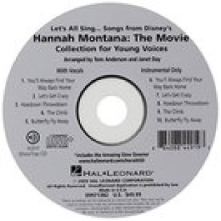 Carte Let's All Sing Songs from Disney's Hannah Montana 