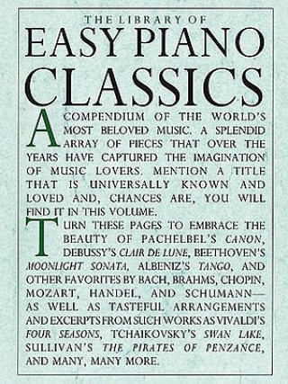 Kniha Library of Easy Piano Classics Omnibus
