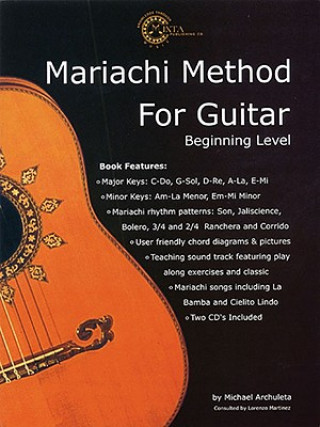 Könyv MARIACHI METHOD GUITAR BEG LVL BKCD Michael Archuleta