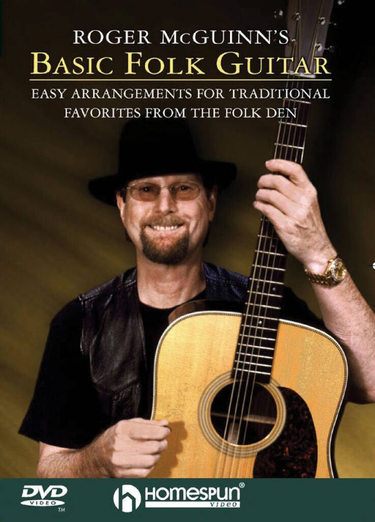 Carte MCGUINNS BSC FOLK GTR TRAD FAV DVD 