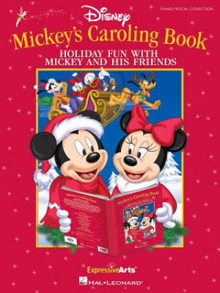 Carte Mickey's Caroling Book Holiday Fun Pv Singer 10 Pack 