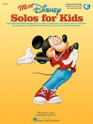 Könyv More Disney Solos for Kids Hal Leonard Corp