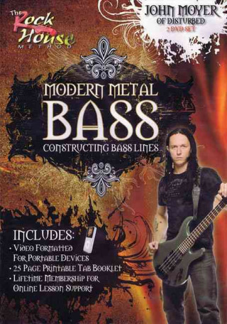 Książka MOYER JOHN MODERN METAL BASS DVD 