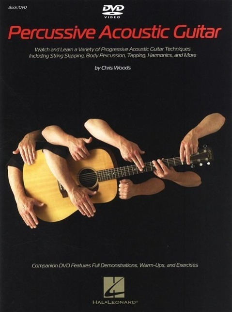 Kniha Percussive Acoustic Guitar Chris Woods