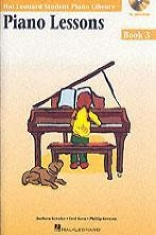 Carte Piano Lessons Book 3  & Audio 