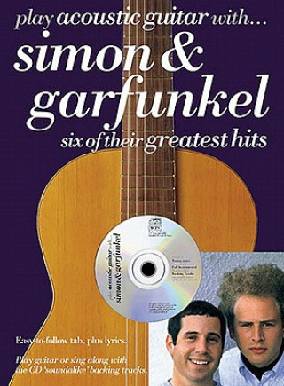 Kniha Play Acoustic Guitar with Simon and Garfunkel Paul Simon