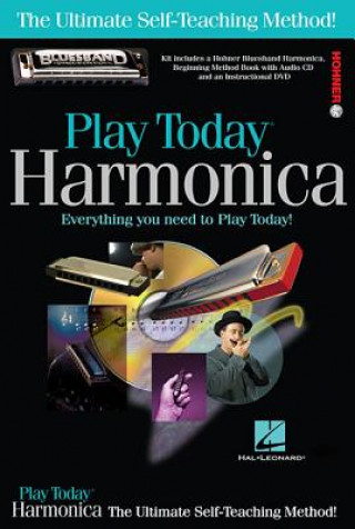 Książka Play Harmonica Today Complete Kit Harmonica Hal Leonard Corp