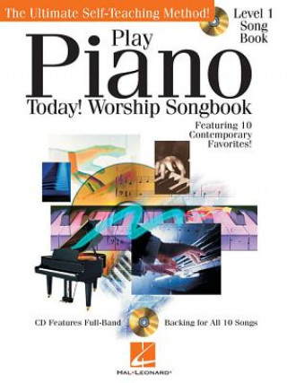 Livre PLAY PIANO TODAY WORSHIP SNGBK BKCD Hal Leonard Publishing Corporation