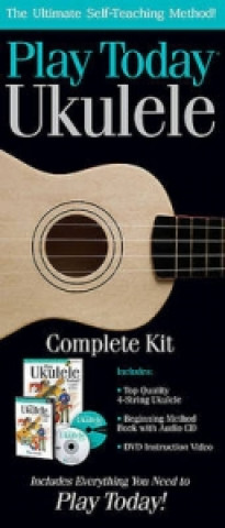 Libro PLAY UKULELE TODAY KIT BKCDDVDUKE Hal Leonard Publishing Corporation