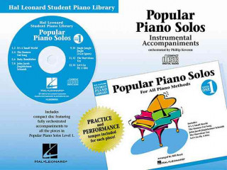 Könyv HL STUD PF LIB POP PIANO SOLOS 1 CD 