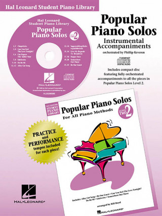 Livre HL STUD PF LIB POP PF SOLOS 2 CD 