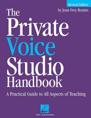 Könyv Private Voice Studio Handbook Joan Frey Boytim