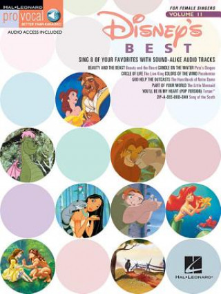 Kniha Disney's Best (For Female Singers) Hal Leonard Corp