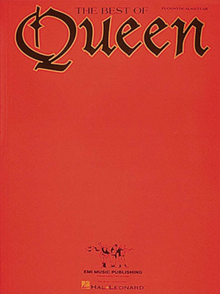 Kniha Best of Queen (PVG) S. Sagreras Julio