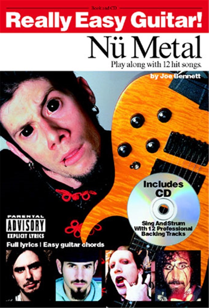 Livre Really Easy Guitar! Nu Metal 