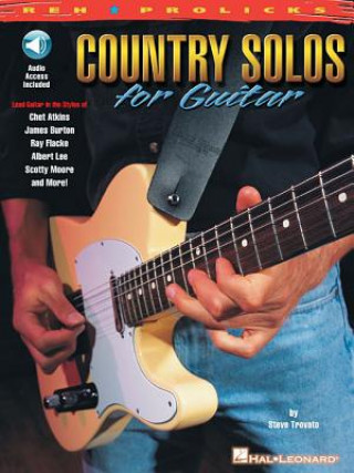 Kniha REH COUNTRY SOLOS GTR BKCD 