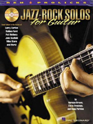 Libro Jazz-Rock Solos For Guitar Doug Perkins