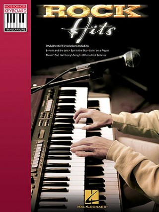 Knjiga Rock Hits - Note-for-Note Keyboard Transcriptions Hal Leonard Corp