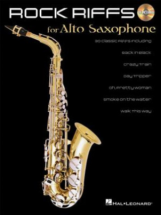 Książka Rock Riffs - Alto Saxophone Hal Leonard Publishing Corporation