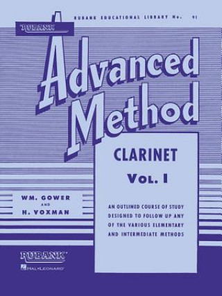 Kniha RUBANK ADVANCED METHOD VOL 1 CLT BK H. Voxman