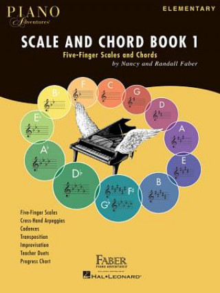Kniha Piano Adventures Scale and Chord Book 1 Randall Faber
