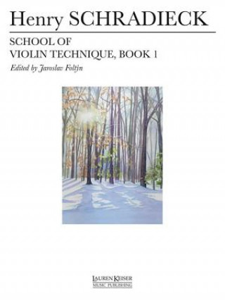 Könyv SCHRADIECK SCHOOL VIOLIN TECH 1 BK Henry Schradieck