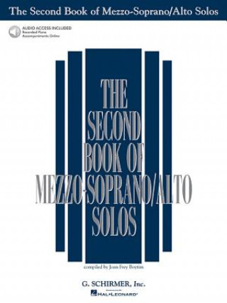 Carte Second Book of Mezzo-Soprano/Alto Solos (book/2CDs) Hal Leonard Corp