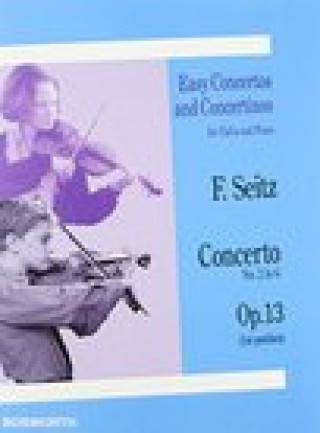 Libro Violin Concerto No. 2 in G Op.13 FRIEDRICH SEITZ