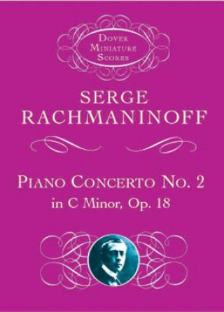 Kniha Serge Rachmaninoff Music Scores