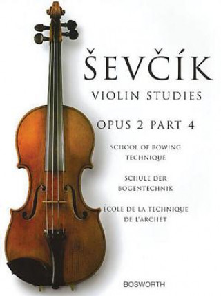 Kniha Sevcik: Violin Studies Bosworth