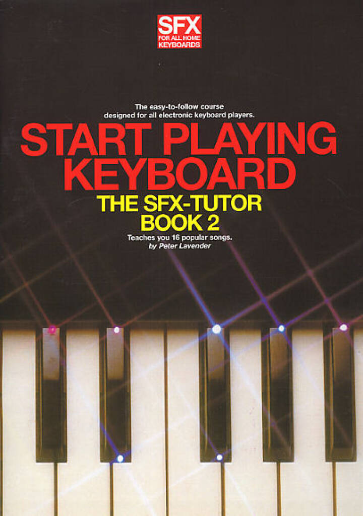 Knjiga Sfx Start Playing Keyboard 