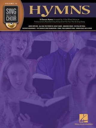 Knjiga SING WITH CHOIR 15 HYMNS BKCD Hal Leonard Publishing Corporation