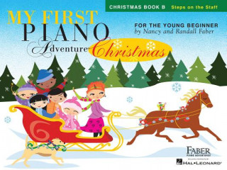Könyv My First Piano Adventure - Christmas (Book B - Steps On The Staff) 