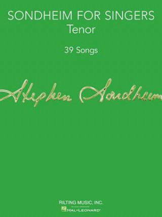 Buch Sondheim for Singers Stephen Sondheim