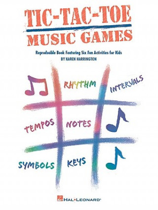 Книга TIC TAC TOE MUSIC GAMES BK Karen Harrington