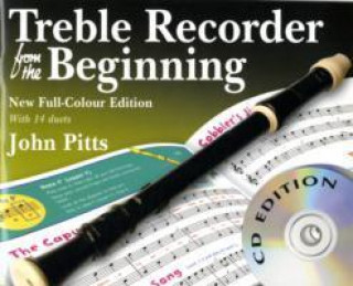 Libro Treble Recorder From The Beginning & CD Pitts