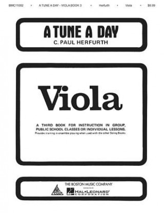 Könyv Tune A Day for Viola Book Three C Paul Herfurth