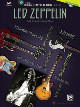 Kniha ULTIMATE EASY GUITAR PLAYALONG Led Zeppelin