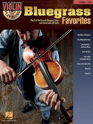 Kniha VPA VOL 10 BLUEGRASS FAVS VLN BKCD Hal Leonard Corp