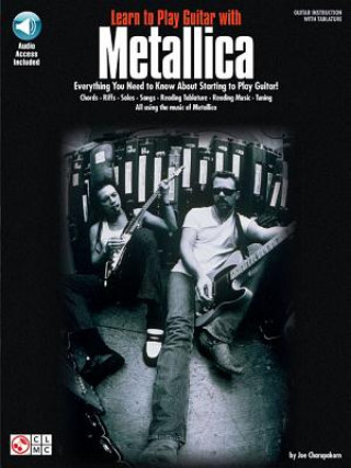 Kniha Learn To Play Guitar With Metallica Joe Charupakorn