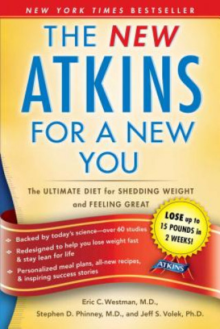 Książka New Atkins for a New You ERIC C. WESTMAN