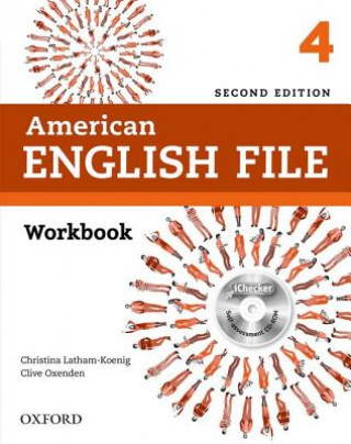 Könyv American English File: 4: Workbook with iChecker OXENDEN LATHAM-KOENI