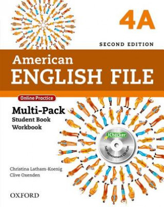 Carte American English File: 4: Multi-Pack A with Online Practice and iChecker Clive Oxenden
