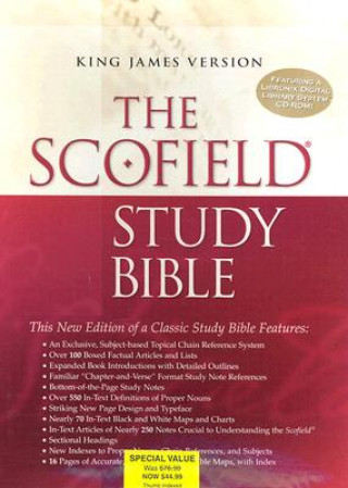 Książka Scofield Study Bible III-KJV Oxford University Press