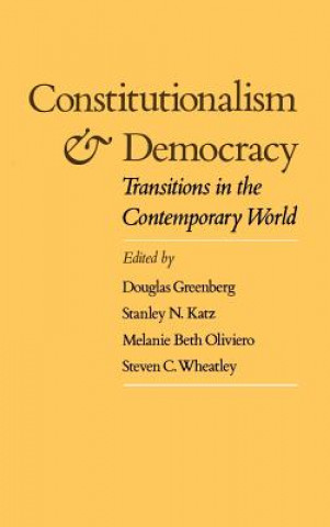 Carte Constitutionalism and Democracy Douglas Greenberg