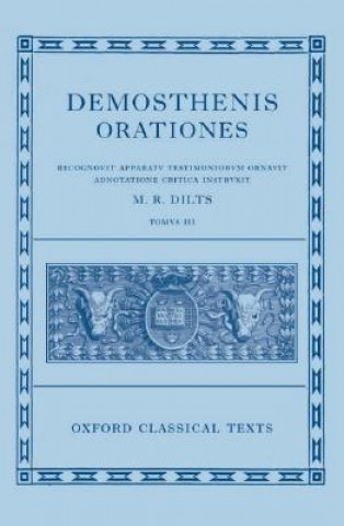 Книга Demosthenis Orationes III Demosthenes