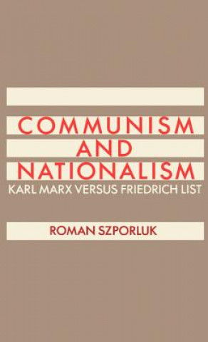 Buch Communism and Nationalism Roman Szporluk